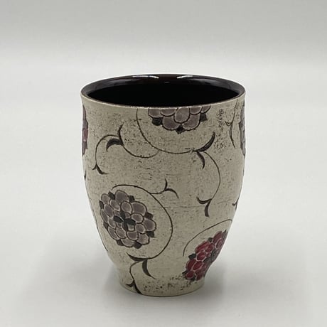 伊藤千穂　アラベスクダリアマグカップ