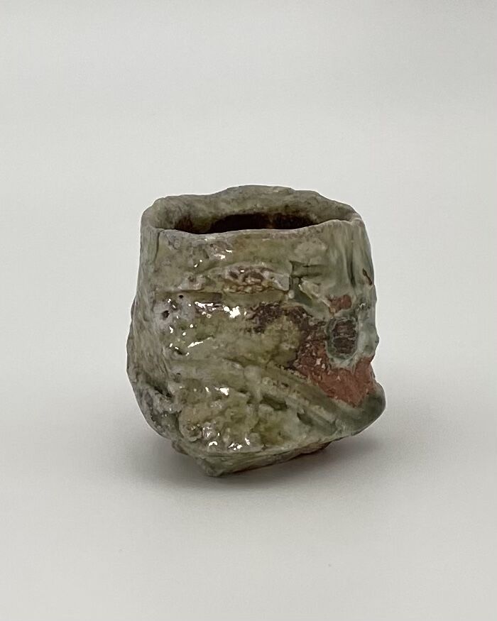 新学 伊賀鎬ぐい呑 | 久遠