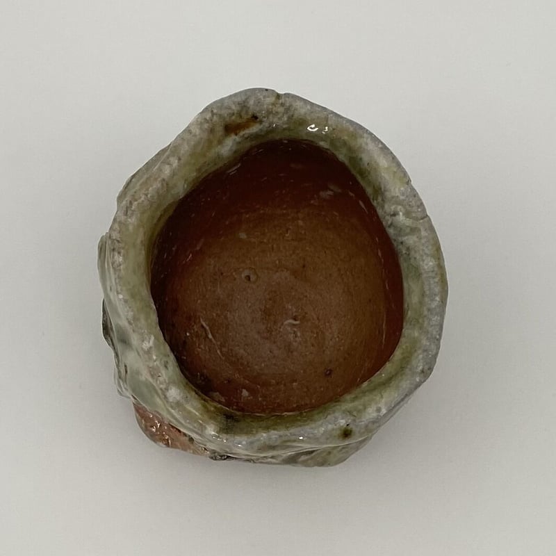 新学　伊賀鎬湯呑　未使用　箱無し 伊賀鎬湯呑（共箱付） 新学【Galleryてとて】