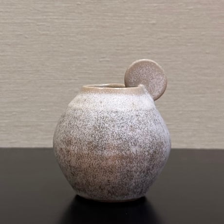大島久美　耳付き花器