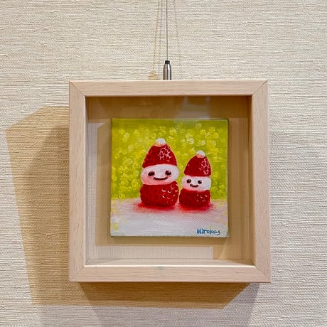 佐藤紘子　いちごちゃん額