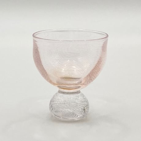 小坂未央　泡線酒杯(ピンク)