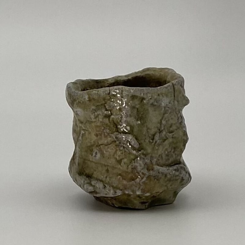 新学 伊賀鎬ぐい呑 | 久遠