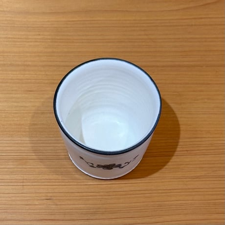 樋口萌　染付花モンフリーカップ