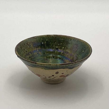 穂高隆児　織部茶碗