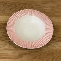 しのぎリム皿
