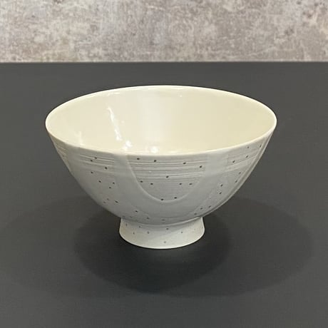 山口由次　星くず飯碗　(大)