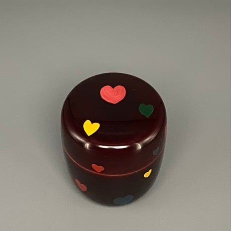 川端宏房　心蒔絵大棗