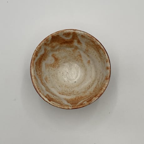 新 学　志野飯碗