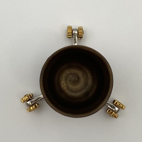 加藤輝雄　gearぐい呑　ストライプ
