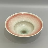 市野秀作　釉彩リム鉢