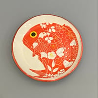 西端春奈　花尽くし鯛皿　小　④