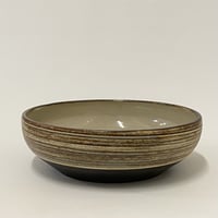 ツチノヒ　シマ丸鉢　(6寸)
