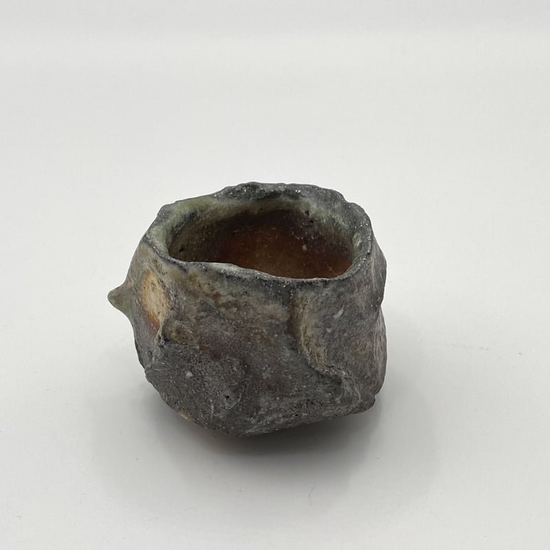 志賀ぐい呑 新学 伊賀 鎬ぐい呑 | 久遠