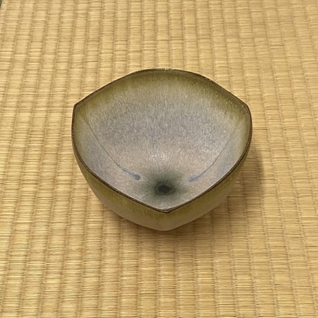 市野秀作　釉彩茶碗