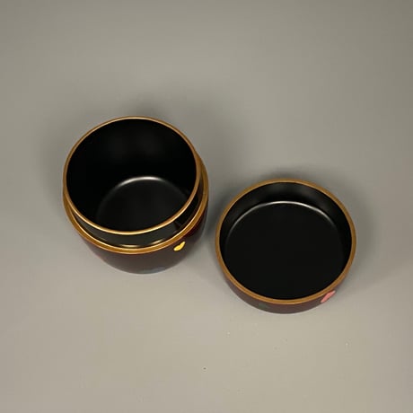 川端宏房　心蒔絵大棗