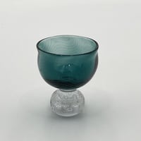 小坂未央　泡線酒杯③ (グリーン)1客