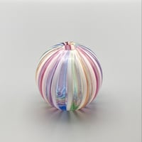ガラス工房るん　虹丸花器