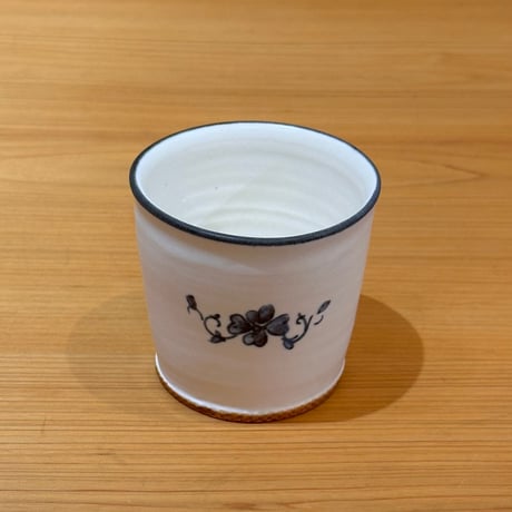 樋口萌　染付花モンフリーカップ