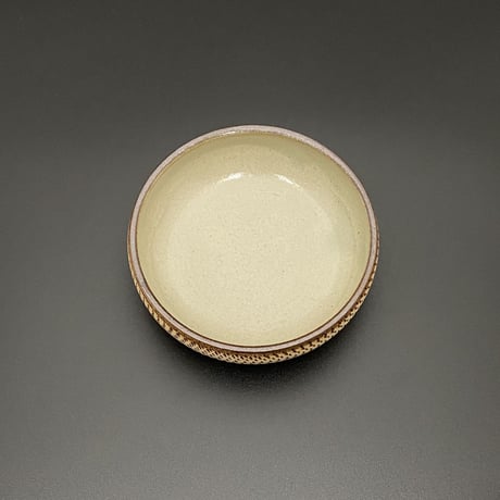 とびかんな紋丸鉢　4寸