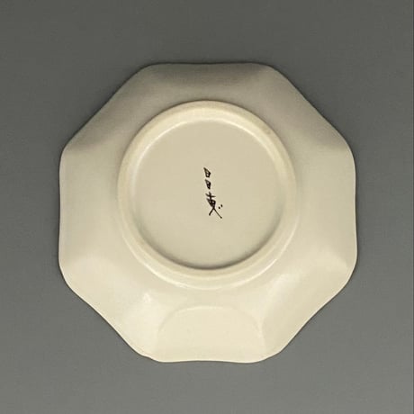 香田昌惠　縁起物皿　だるま