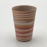 清水万佐年　練込酒器 No.2