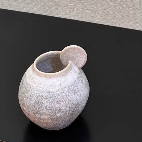 大島久美　耳付き花器