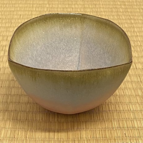 市野秀作　釉彩茶碗