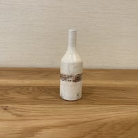 ミニ花器　白
