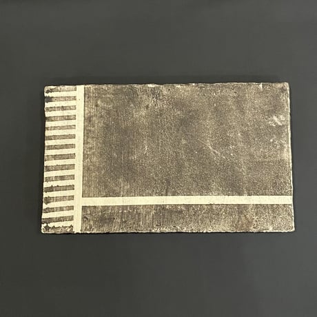 源右衛門窯　足付長皿