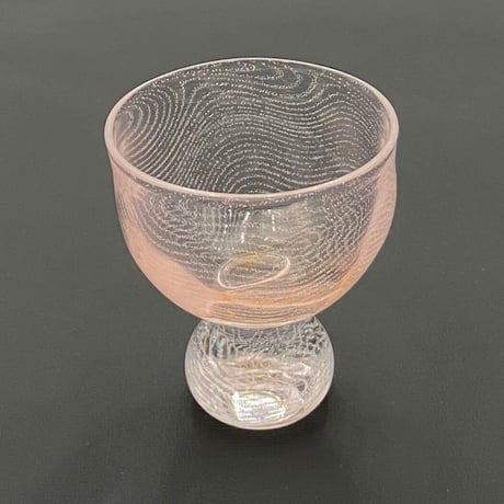 小坂未央　泡線酒杯(ピンク)