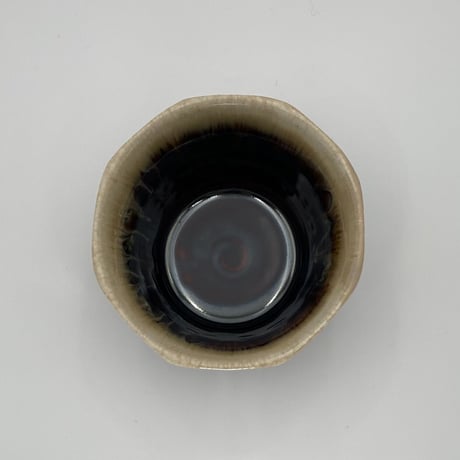 市野秀作　鉢(八角面取り)