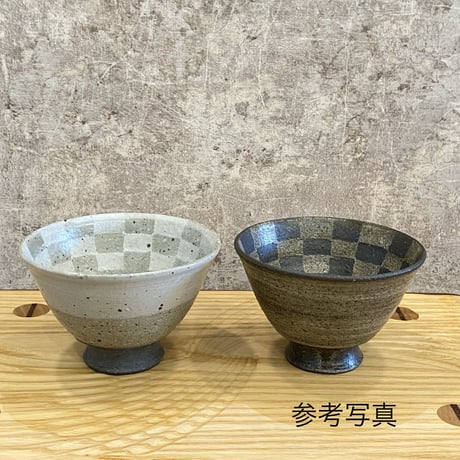 森脇要　福茶碗　白