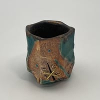 加藤輝雄　type SRC ぐい呑　Ⅰ　トルコブルー