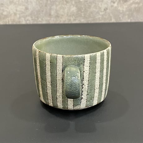 源右衛門窯　切立マグカップ(ストライプ)
