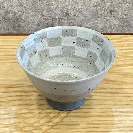 森脇要　福茶碗　白