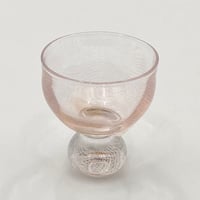 小坂未央　泡線酒杯(ピンク)
