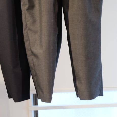 BATONER　Men SUMMER MOHAIR 2TUCK PANTS BN-24SM-012