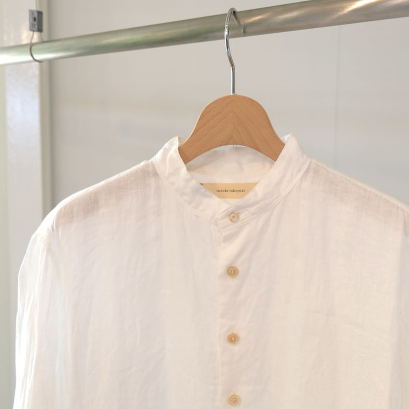 suzuki takayuki long shirt white T002-01 | geep suzuki takayuki long shirt white T002-01 | geep