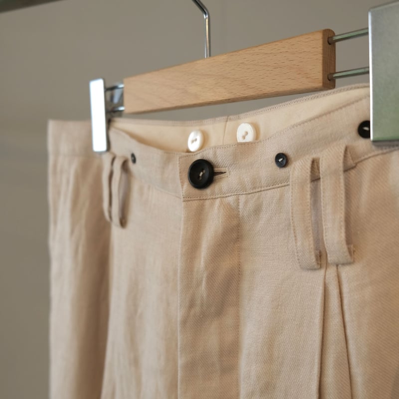 suzuki takayuki wide legged pants Ⅰ S222-20 |