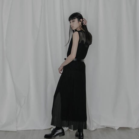 THOMAS MAGPIE　mesh knit one-piece【2222705】