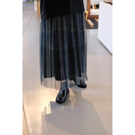 NAKAGAMI  グラフィックチュールスカート(black)  N0325A0021