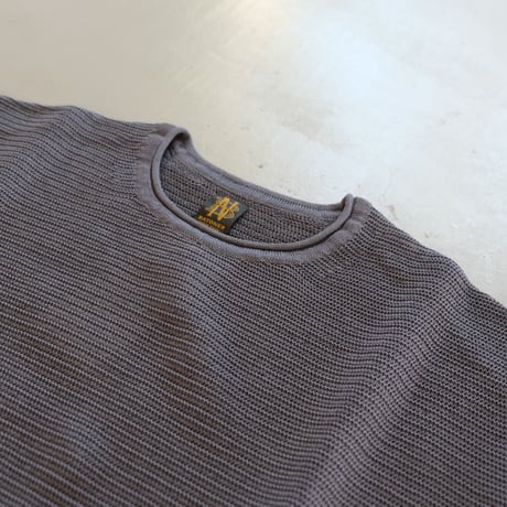 BATONER　　Men THE SUMMER KNIT T-SHIRT 　 BN-22SM-051