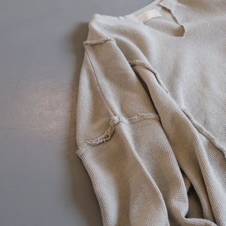 R JUBILEE　アールジュビリー　Out Seem Waffle Long Sleeve　RJ2209 9019