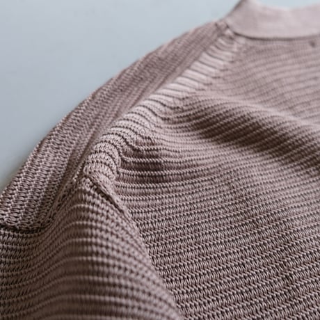 BATONER　Men THE SUMMER KNIT CARDIGAN　BN-22SM-036