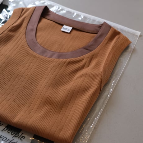 M53.　NEEDLE TANK TOP　MC-032