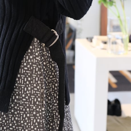 Munich 　SIDE BELT RIBKNIT