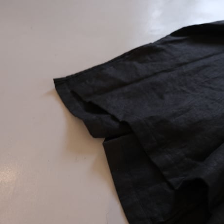 suzuki takayuki　peasant dress　khaki/black　A221-15