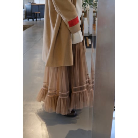 Thomas magpie angora shaggy coat   camel