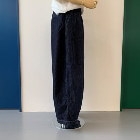 HARVESTY     DENIM CIRCUS PANTS　デニムサーカスパンツ / ワンウォッシュデニム　A11801 -98